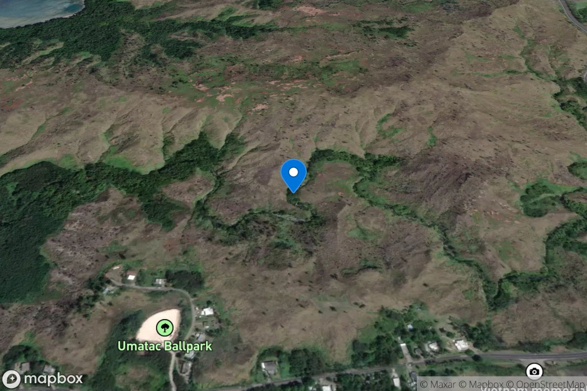 La Sa Fua River near Umatac, Guam location