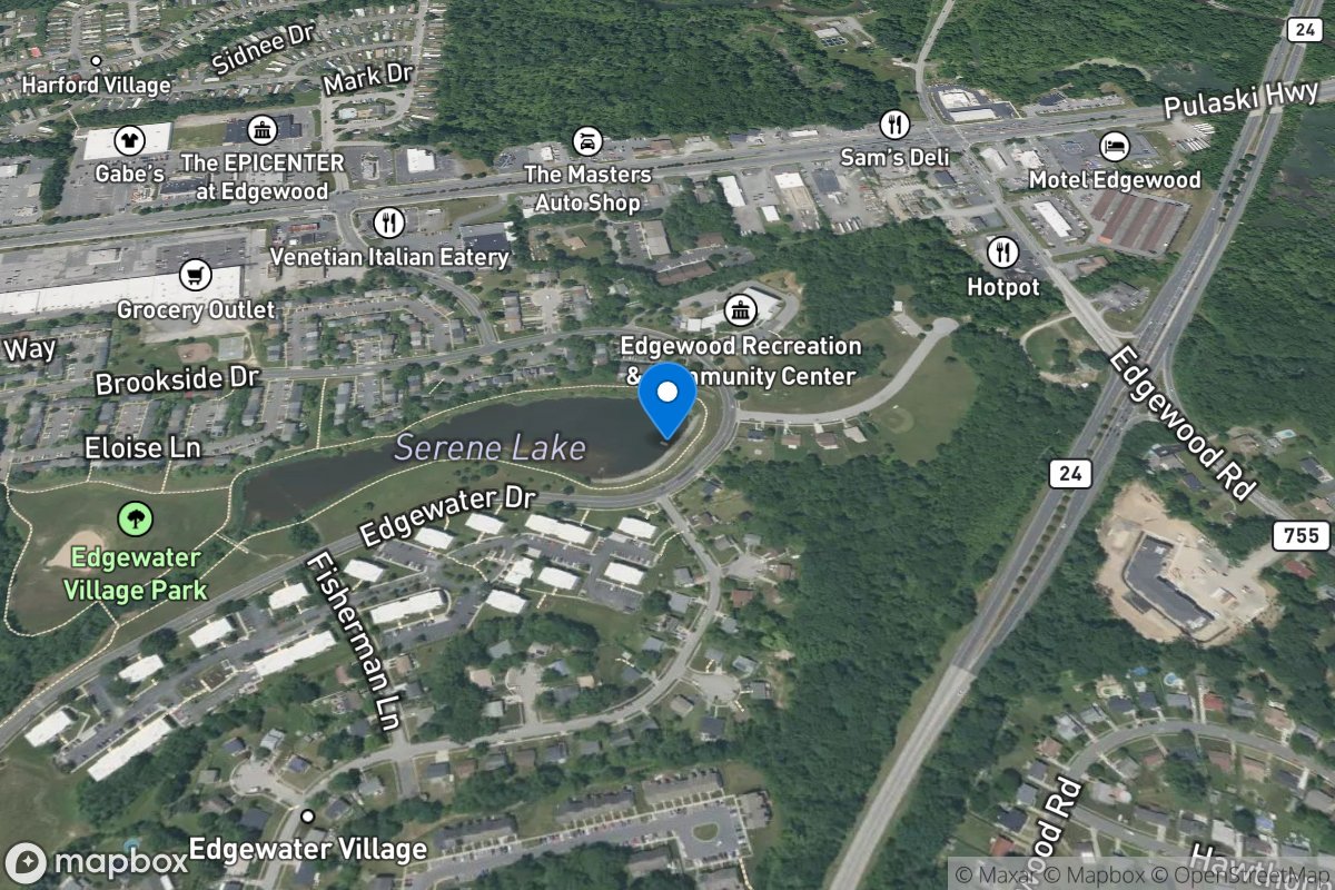 LAKE SERENE AT EDGEWOOD, MD location