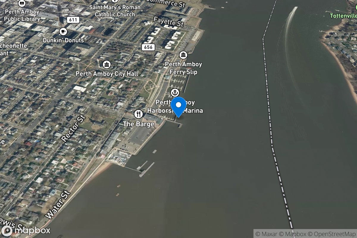 Arthur Kill at Perth Amboy NJ location