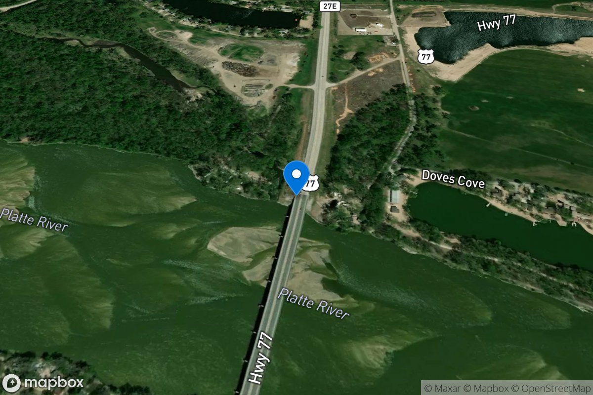 Platte River near Fremont, Nebr. location