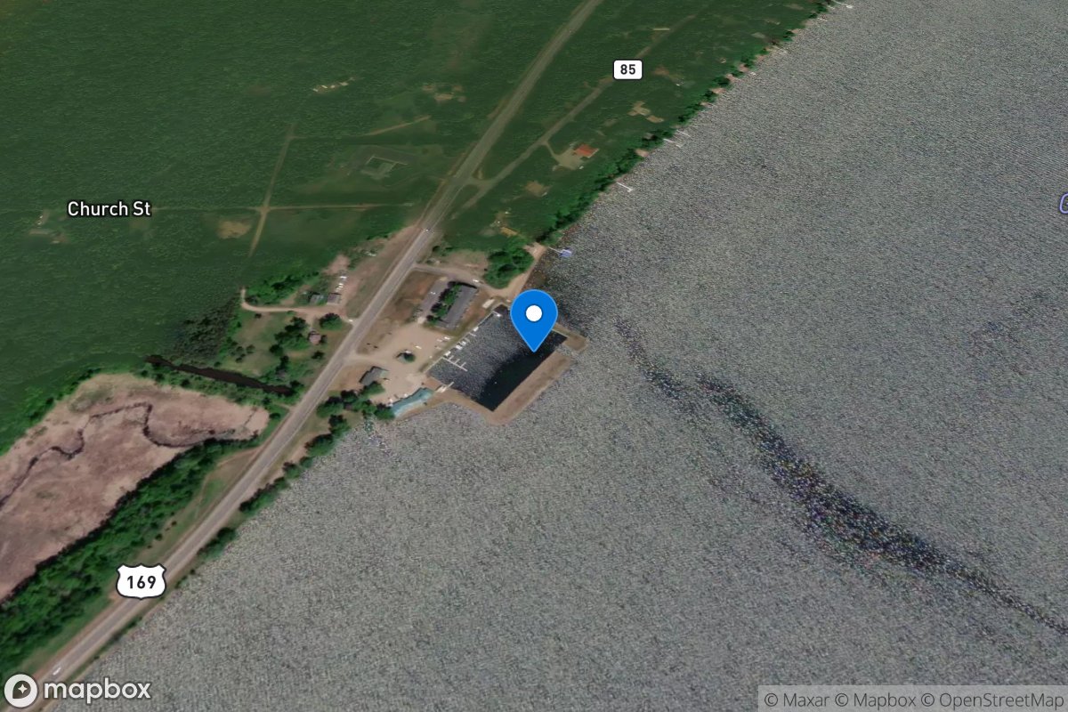 MILLE LACS LAKE NR GARRISON, MN location