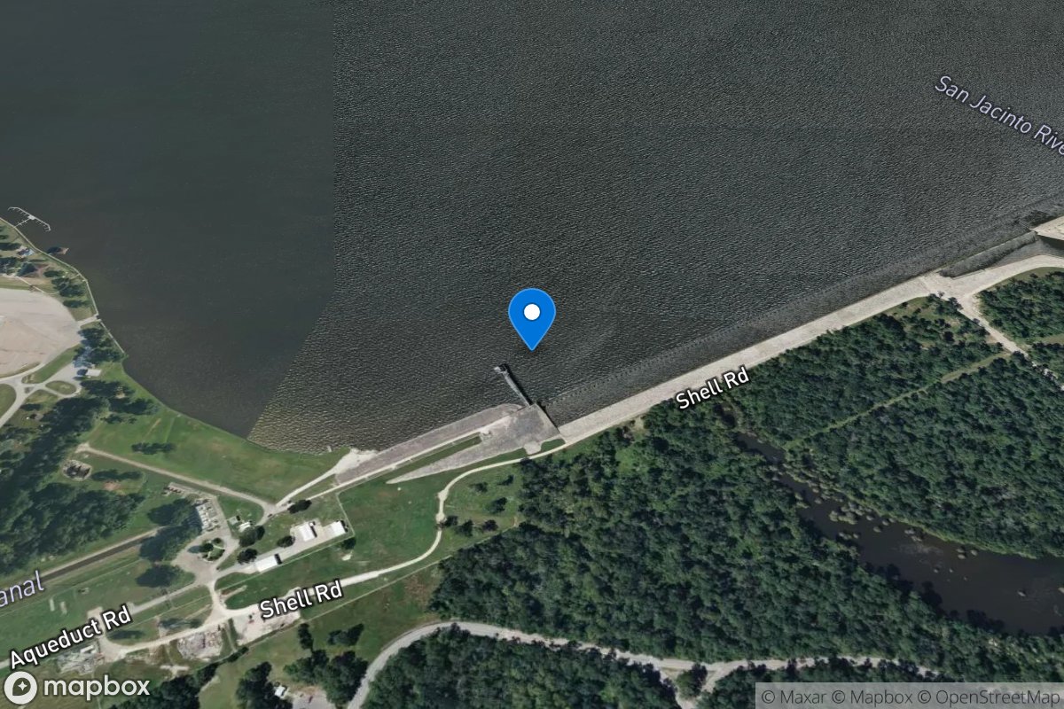 Lk Houston nr Sheldon, TX location