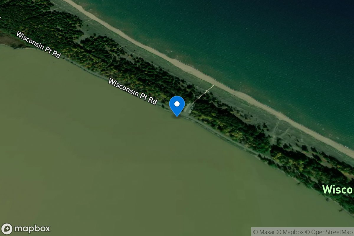 ALLOUEZ BAY AT WISCONSIN POINT AT SUPERIOR, WI location