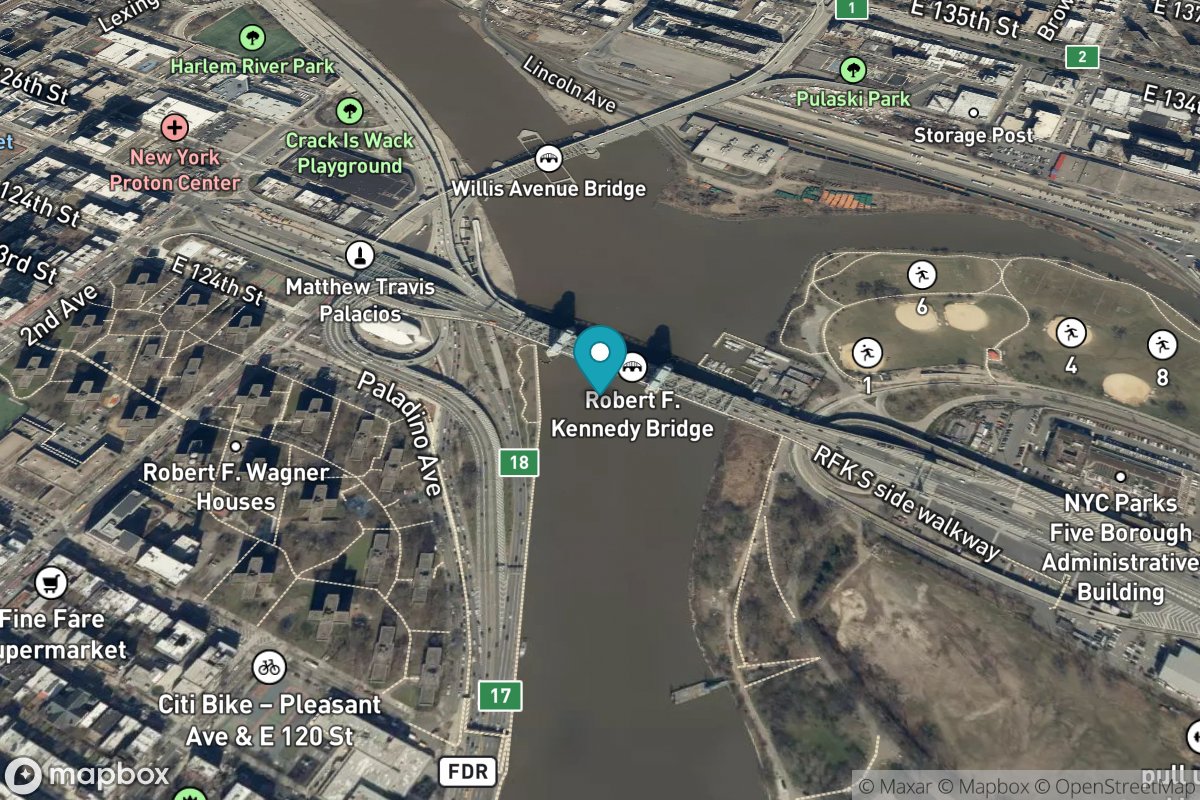 Harlem River, Randalls Island