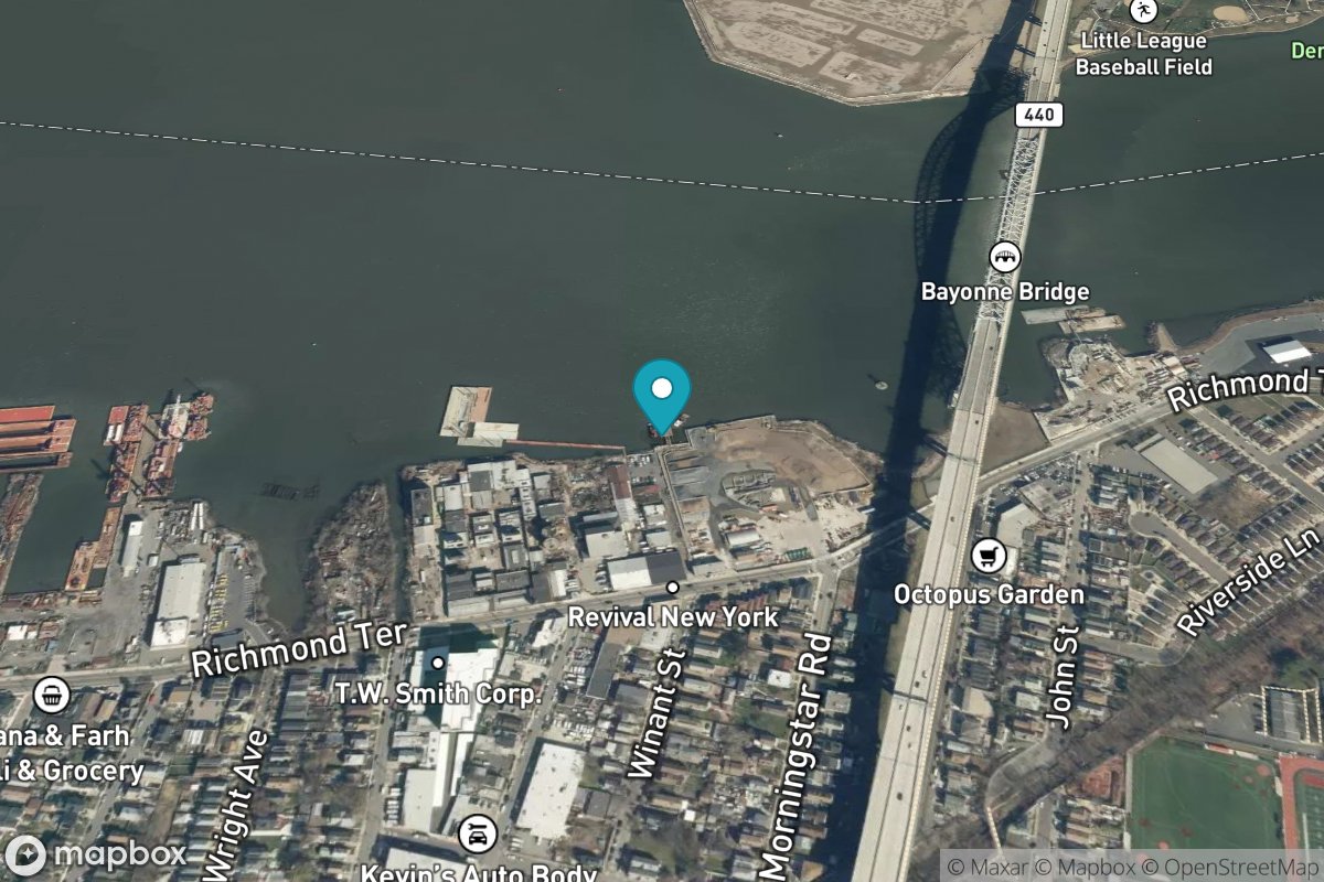 Bayonne Bridge, Bergen Point