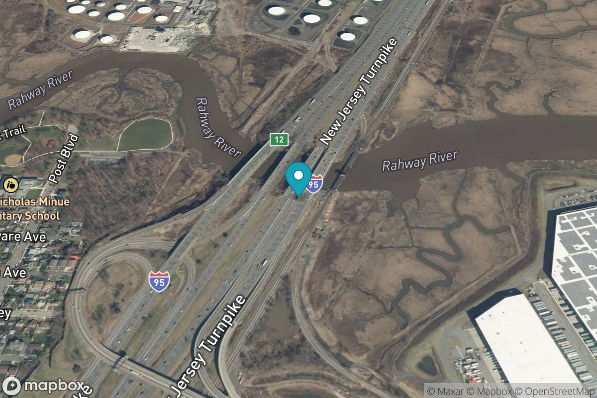 Rahway River, RR. Bridge