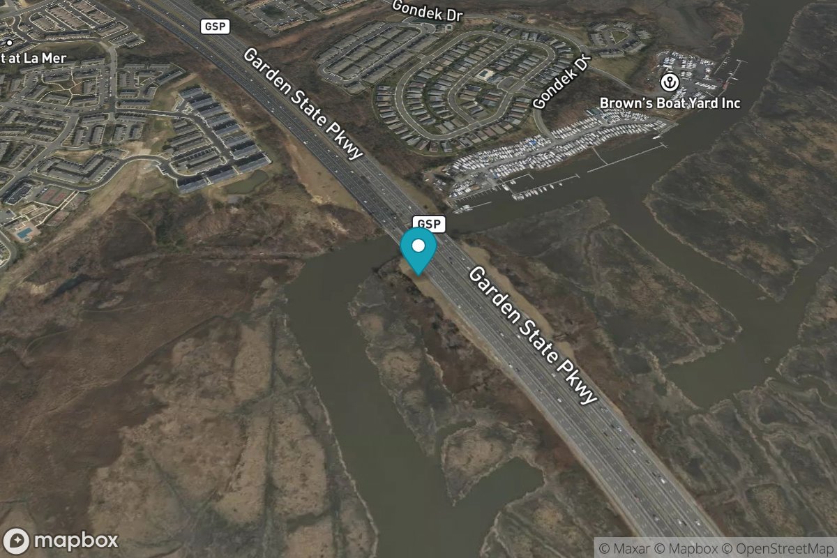 Cheesequake Creek, Garden State Parkway