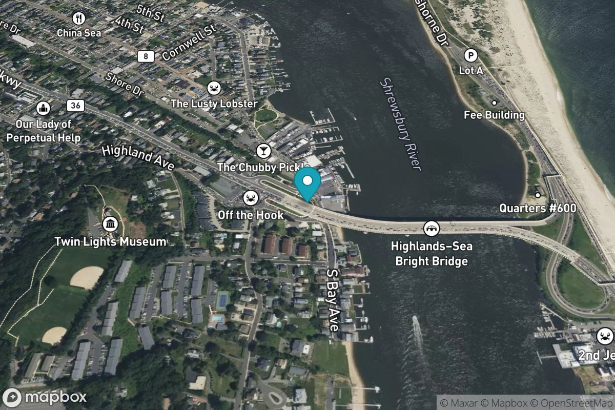 Highlands, Route 36 bridge