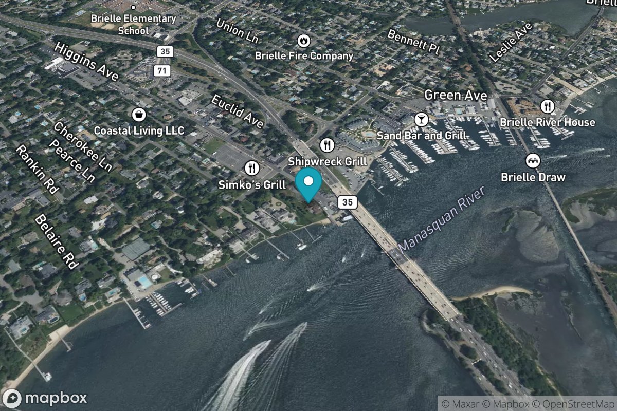 Brielle, Route 35 bridge