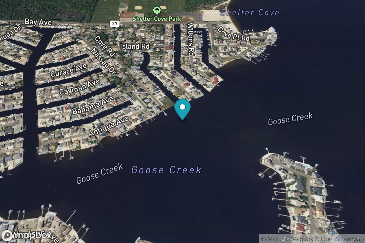 Goose Creek entrance