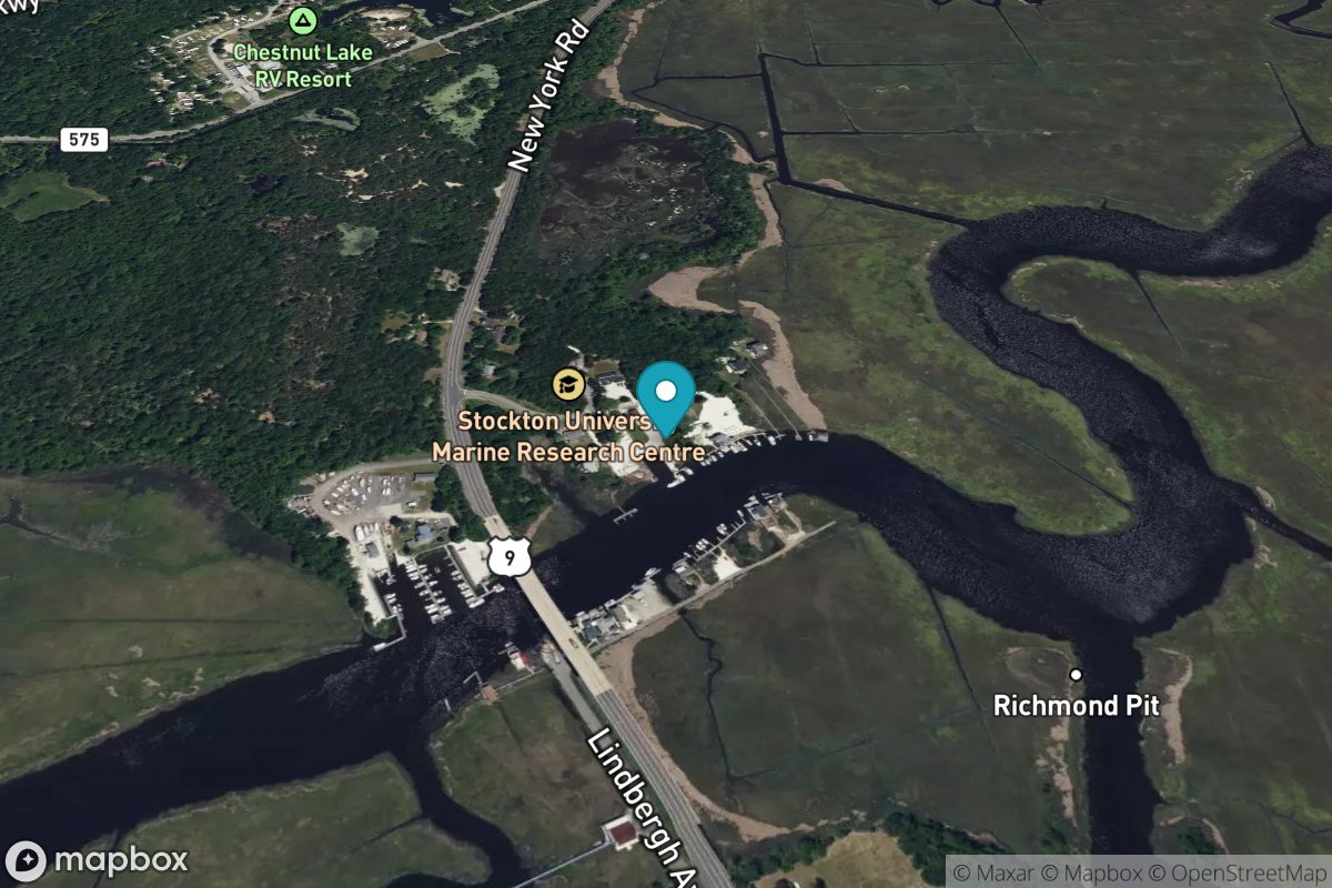 Nacote Creek, U.S. Highway 9 bridge