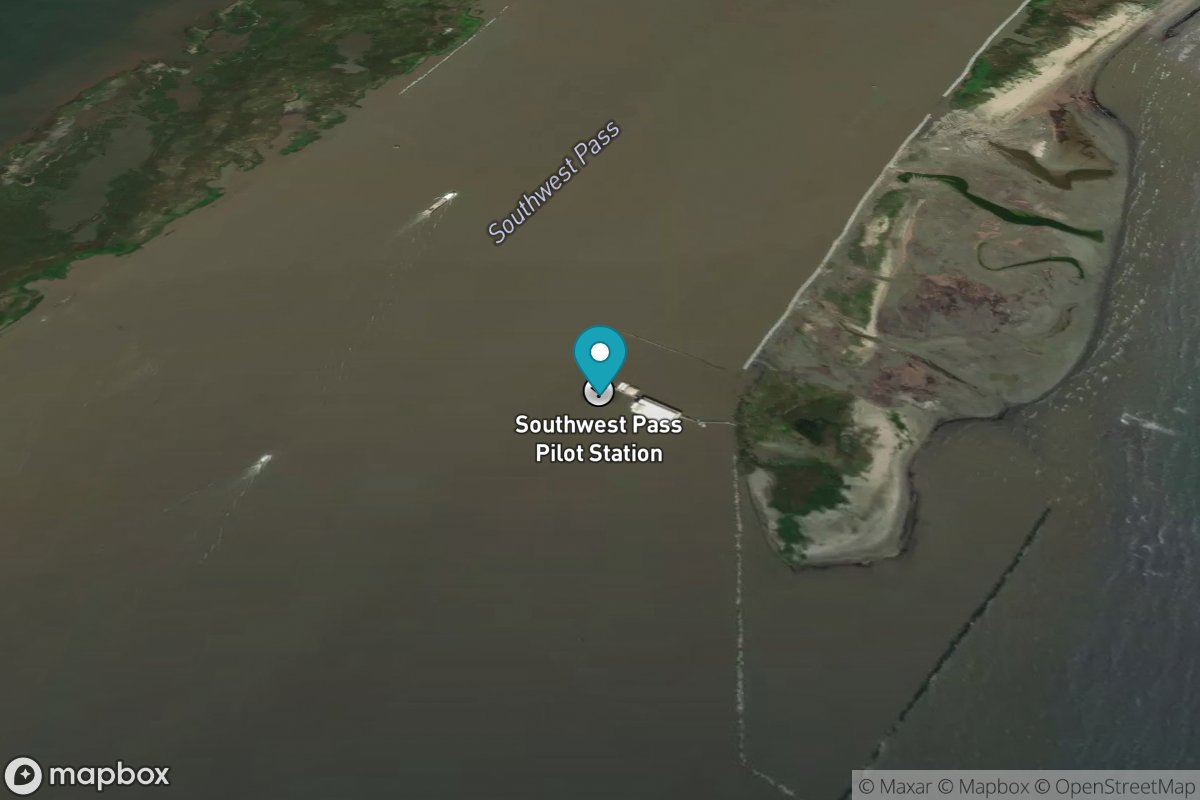 Pilots Station East, S.W. Pass