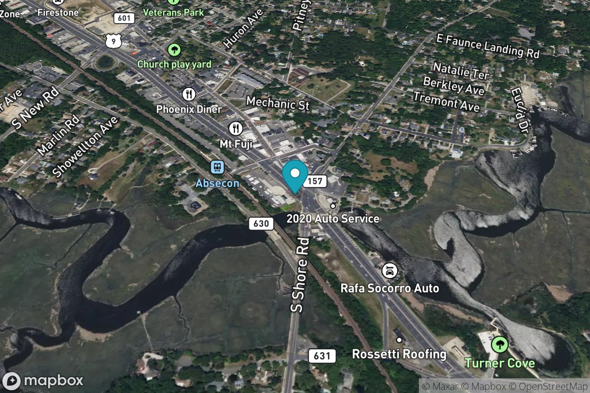 Absecon, Absecon Creek, U.S. Hwy. 30 bridge