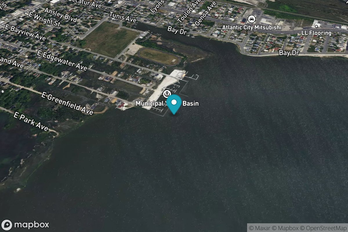 Pleasantville, Lakes Bay, Great Egg Harbor Inlet