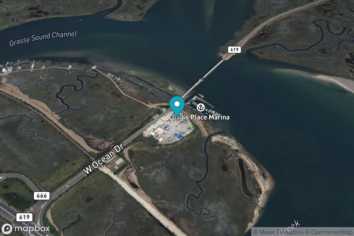 Nummy Island, Grassy Sound Channel