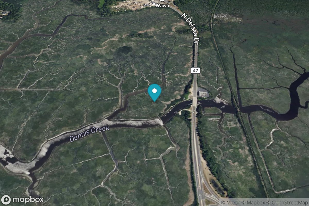 Dennis Creek, Route 47 bridge