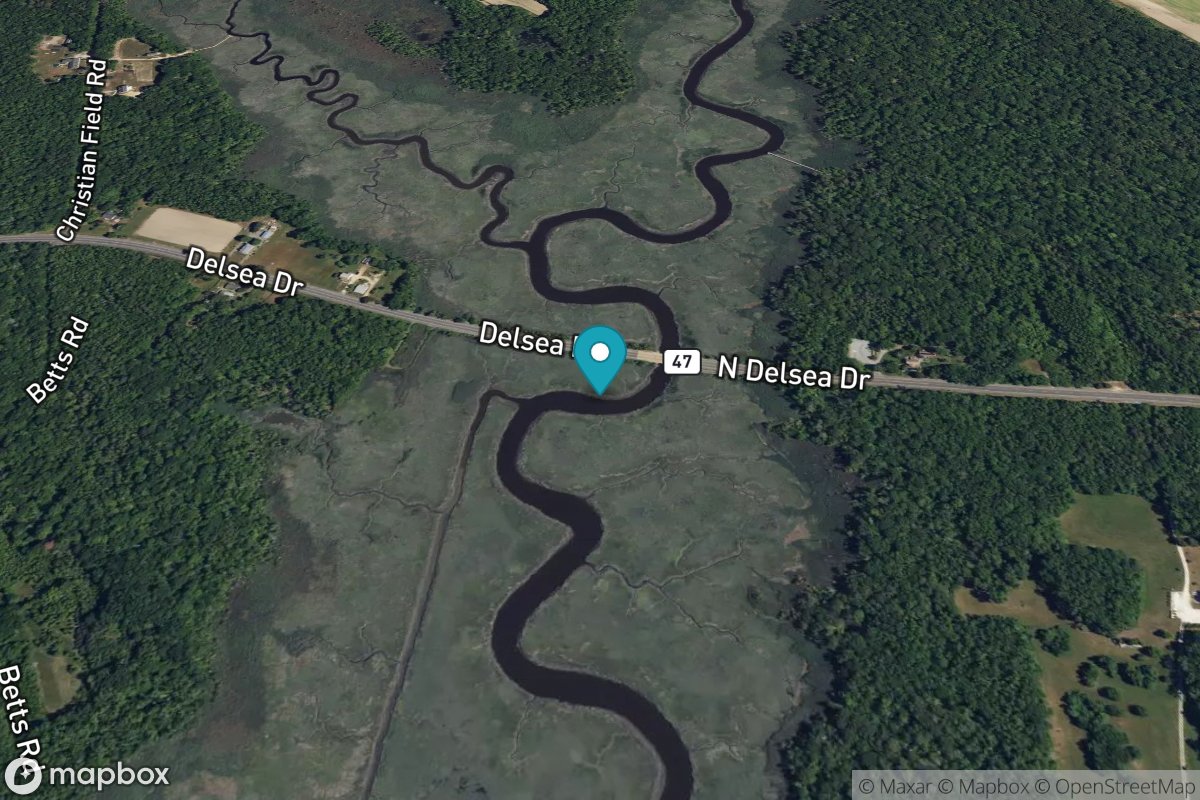 West Creek, Route 47 bridge