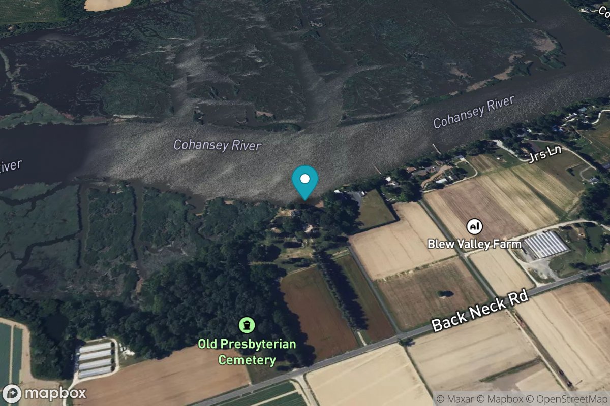 Tindalls Wharf, Cohansey River