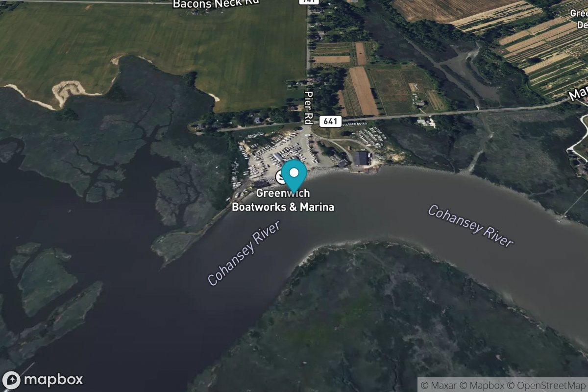 Greenwich Pier, Cohansey River