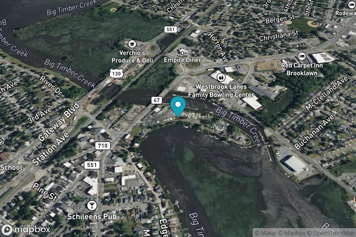 Westville, Rt. 47 bridge, Big Timber Creek, N.J.