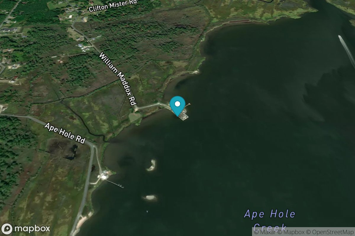 Ape Hole Creek, Pocomoke Sound