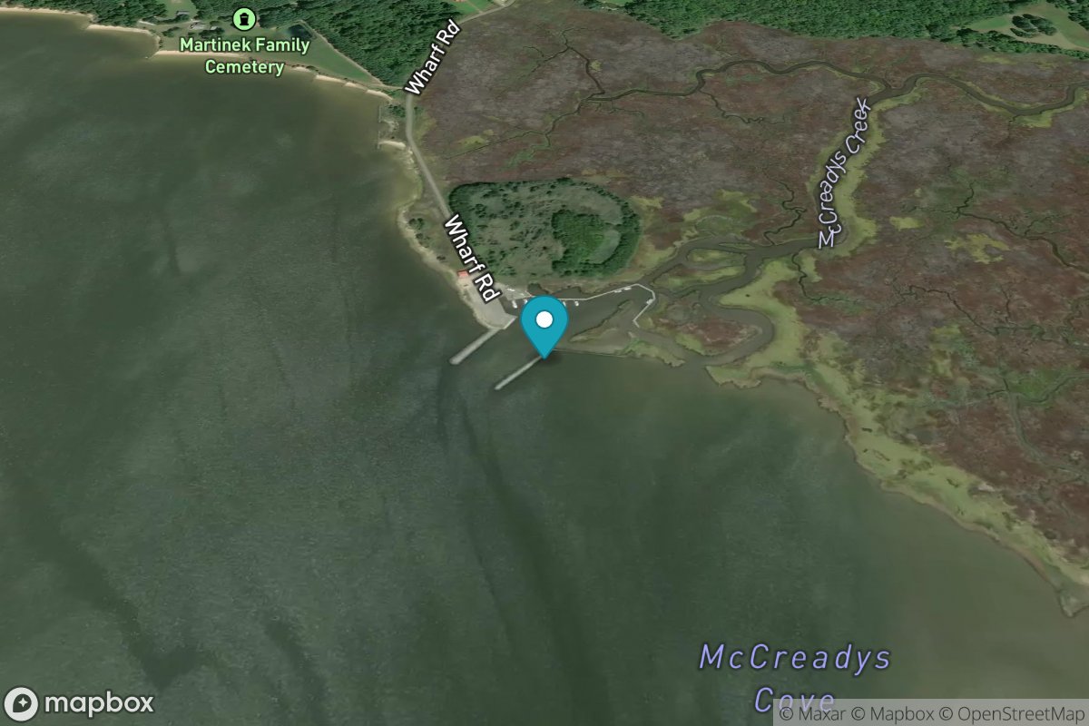 McCreedy's Creek, Fishing Bay