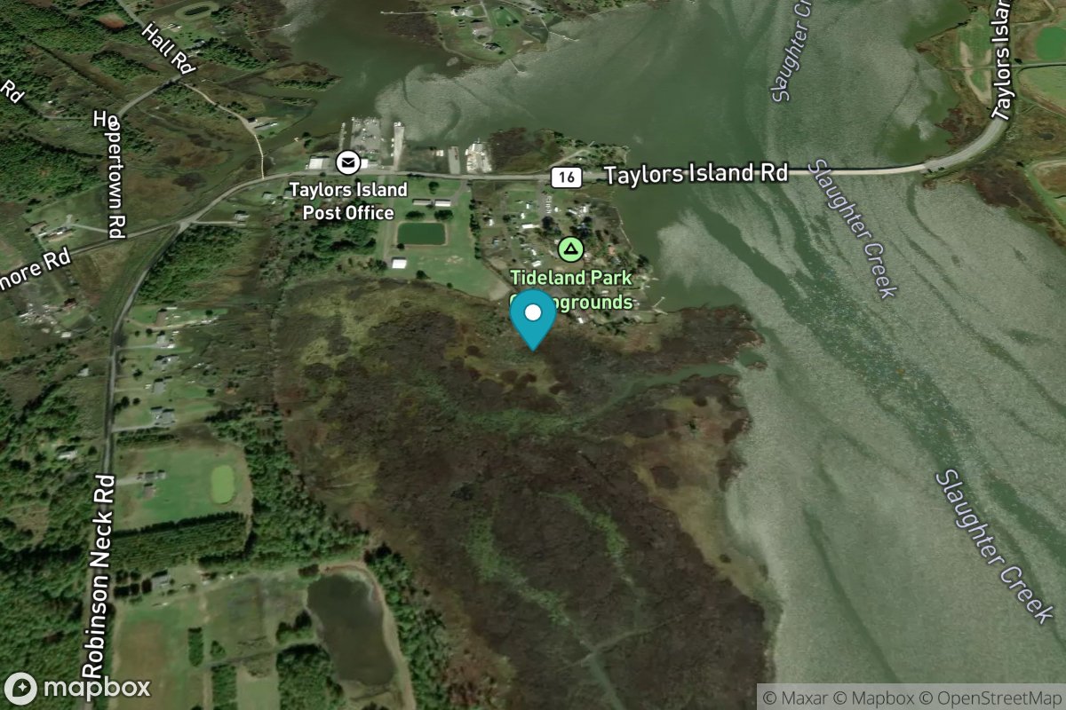 Taylors Island, Slaughter Creek