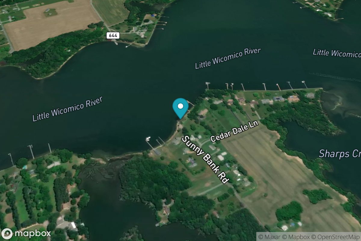 Sunnybank, Little Wicomico River