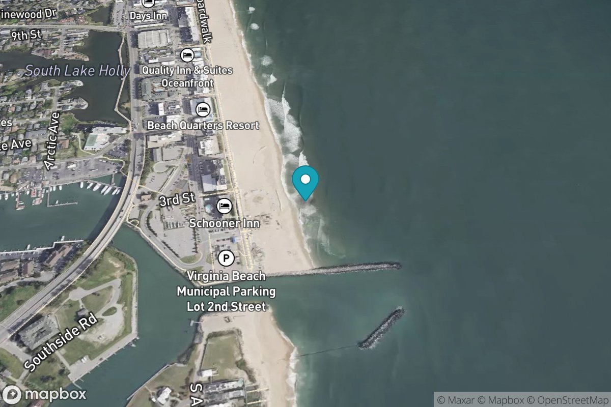 Rudee Inlet entrance