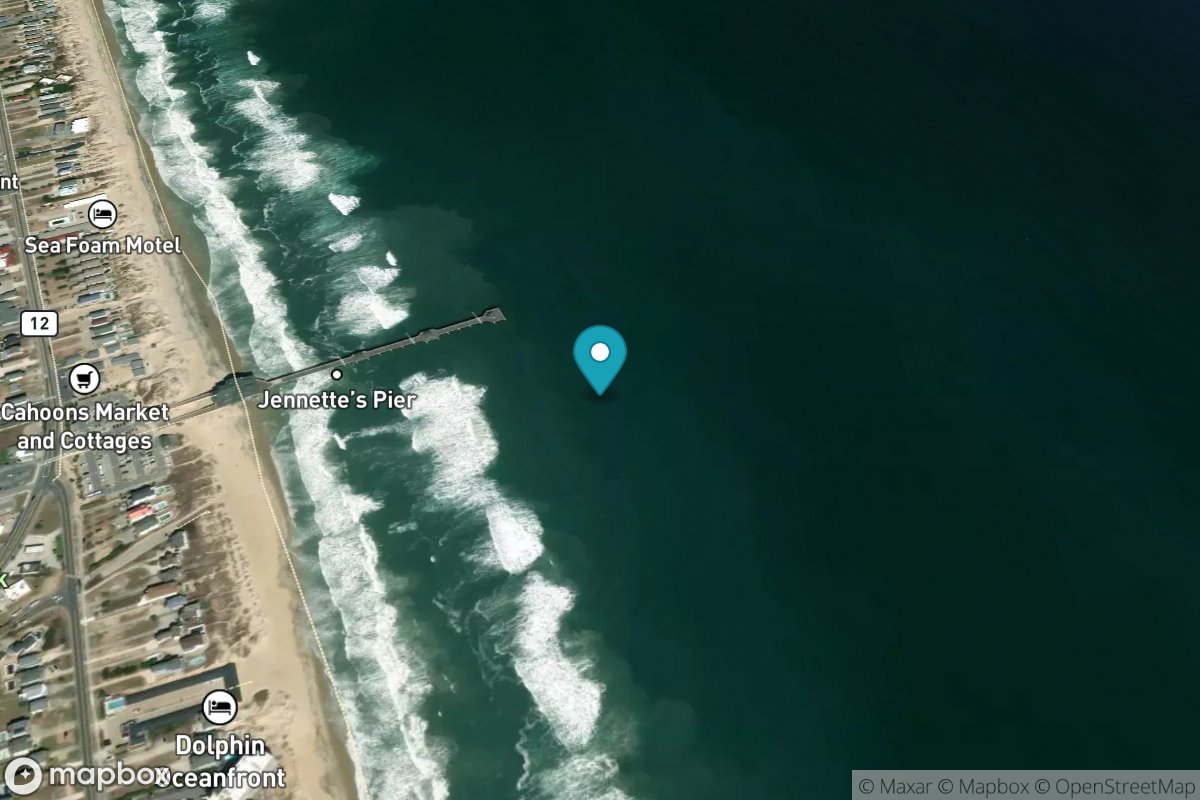 Jennettes Pier, Nags Head (ocean)