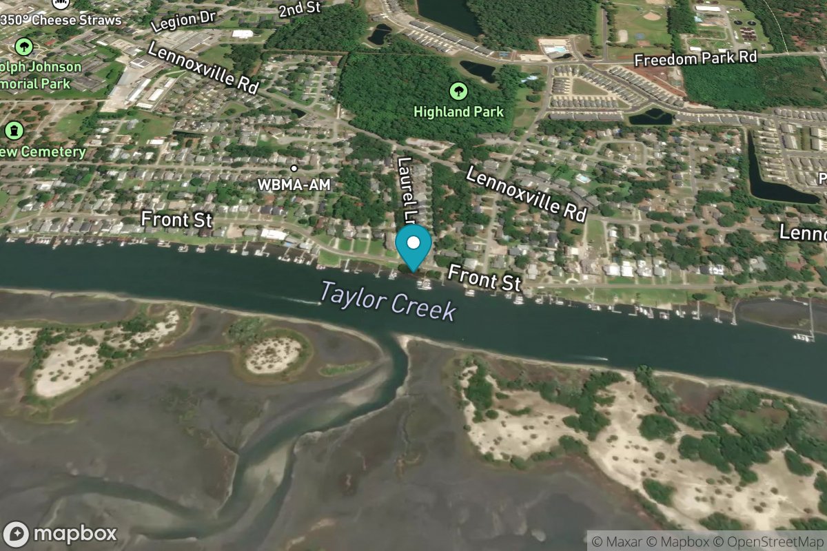 Beaufort, Taylor Creek