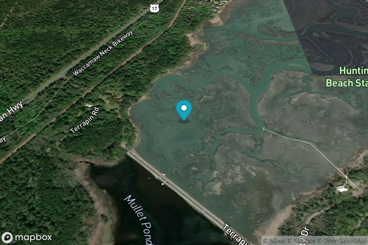 Oaks Creek, upper end