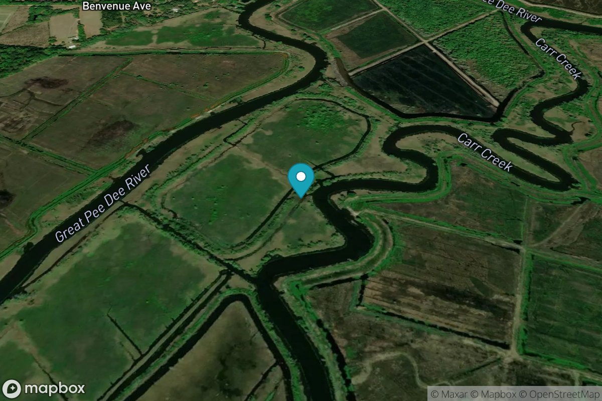 Carr Creek, 1 mile above entrance