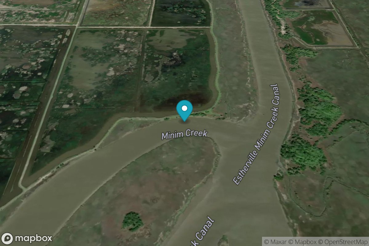Minim Creek ent., ICWW, North Santee Bay