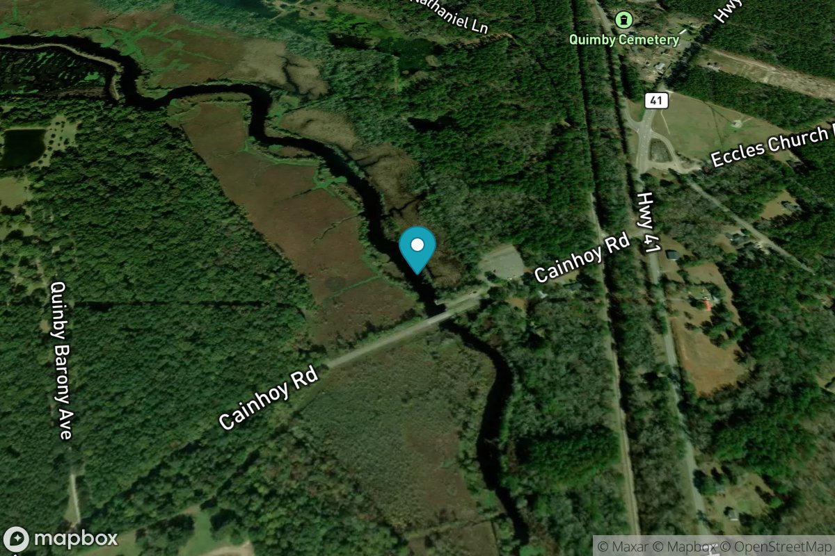 Quinby Creek bridge, East Branch