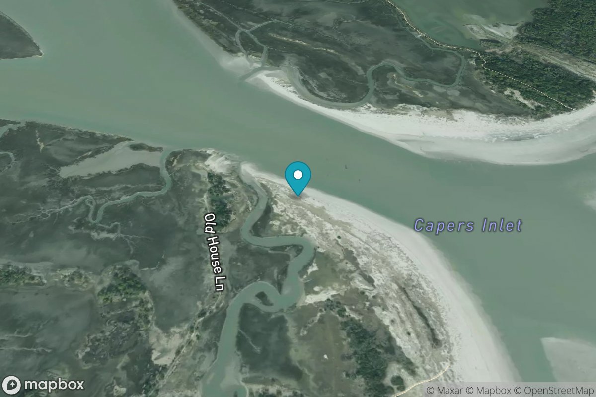 North Dewees Island, Capers Inlet