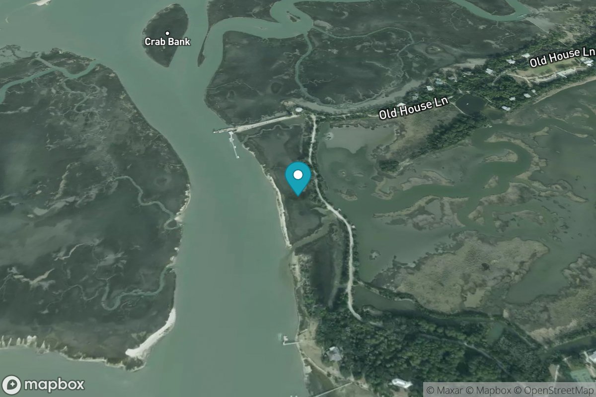 South Dewees Island, Dewees Inlet