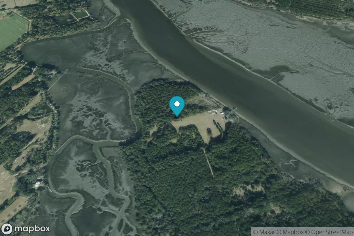 Toogoodoo Creek, 2 mi. above entrance