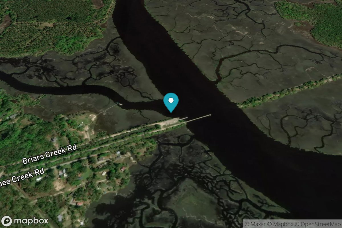 Briars Creek ent., Wimbee Creek, Bull River