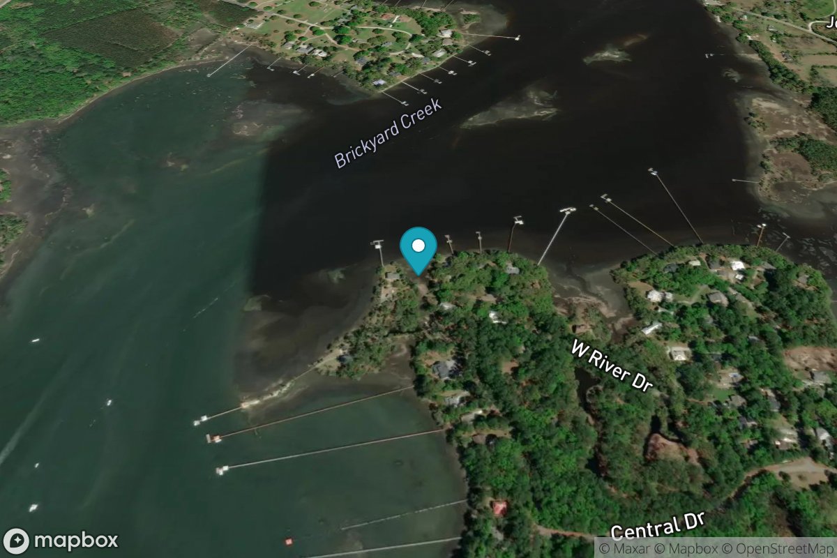 Brickyard Point, Brickyard Creek