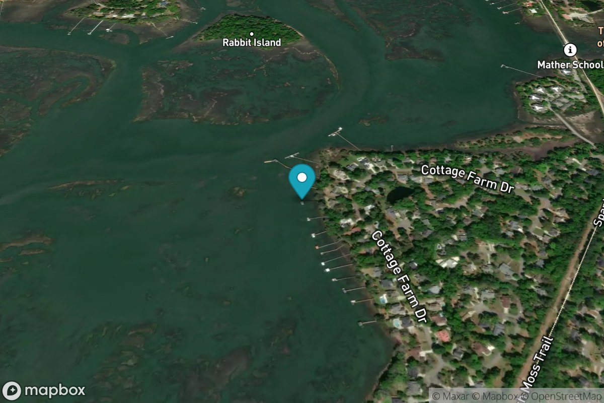 Battery Creek, 4 mi. above entrance