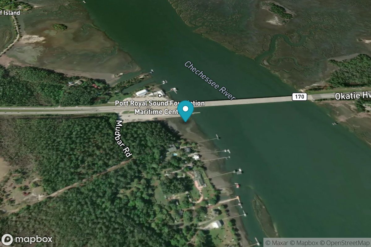 Chechessee Bluff, Chechessee River