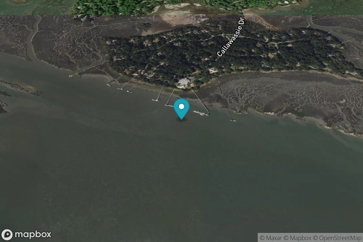 Callawassie Island, south, Colleton River
