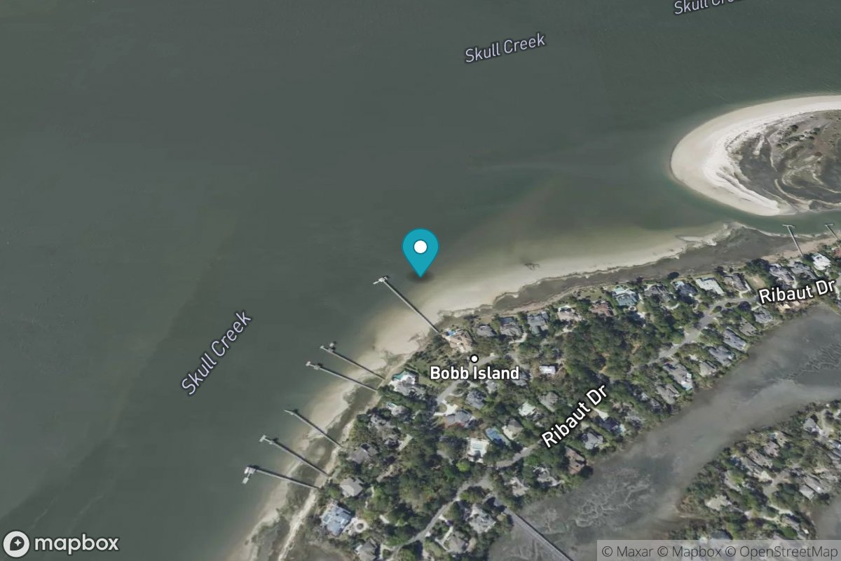 Skull Creek, north entrance, Hilton Head Island