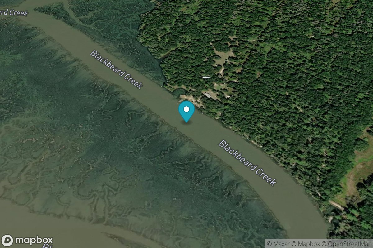 Blackbeard Creek, Blackbeard Island