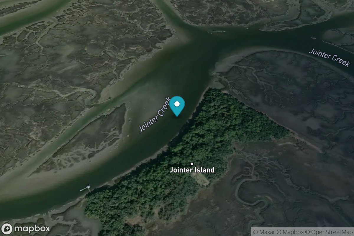 Jointer Island, Jointer Creek