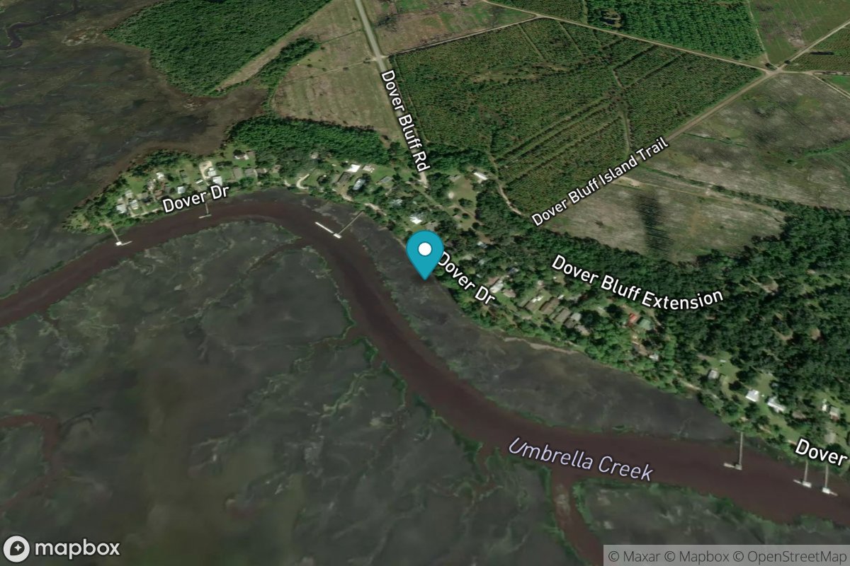 Dover Bluff, Dover Creek