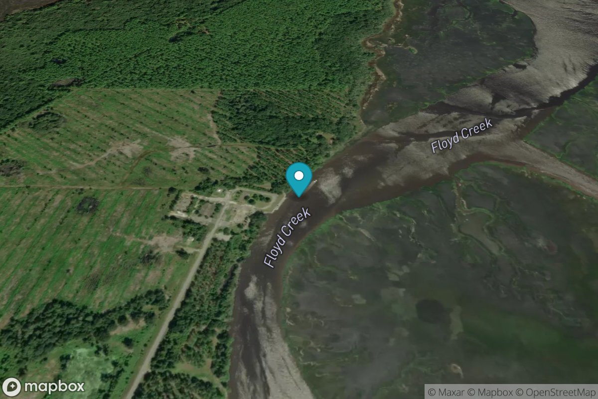 Floyd Creek, 2.8 miles above entrance