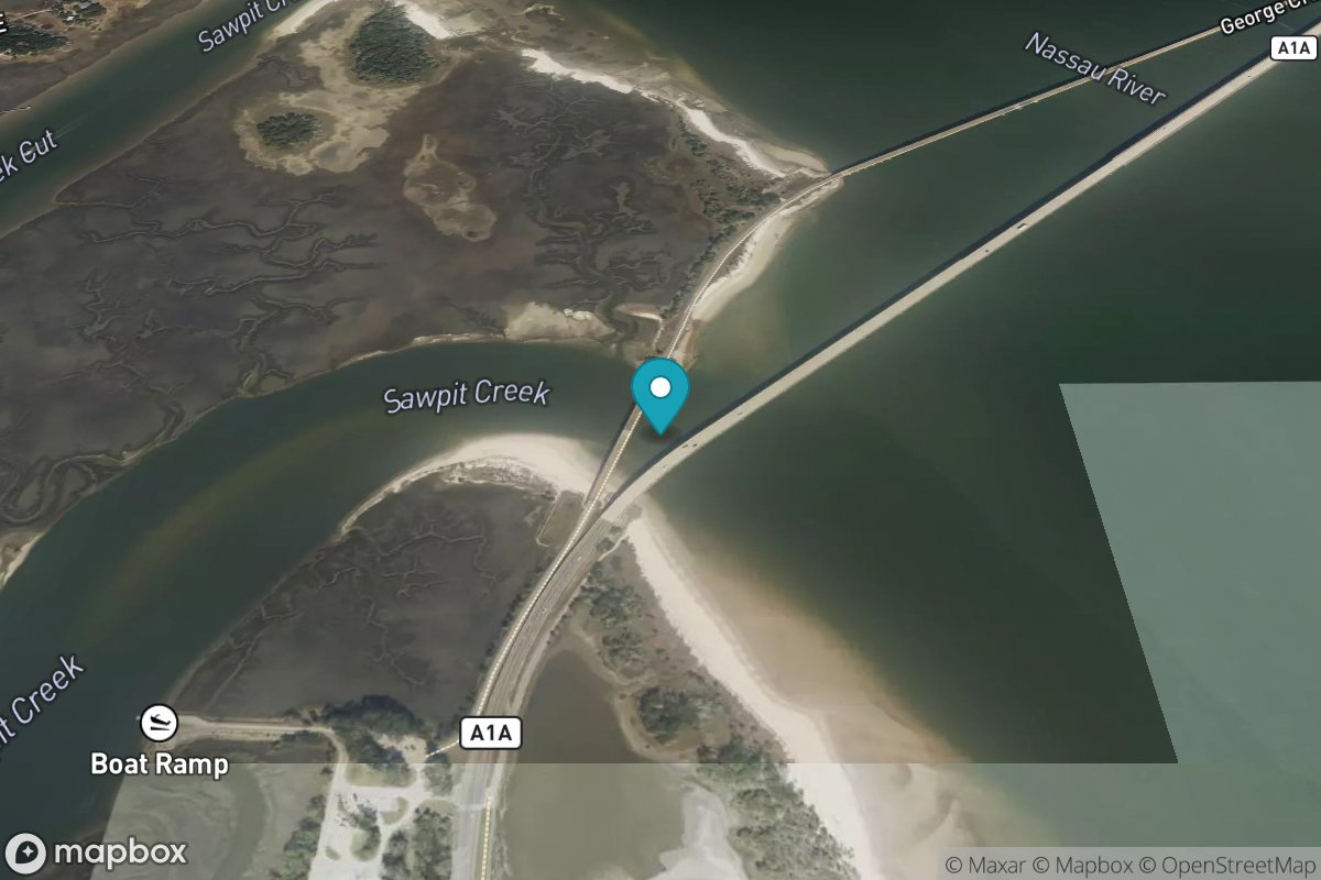 Sawpit Creek entrance, bridge