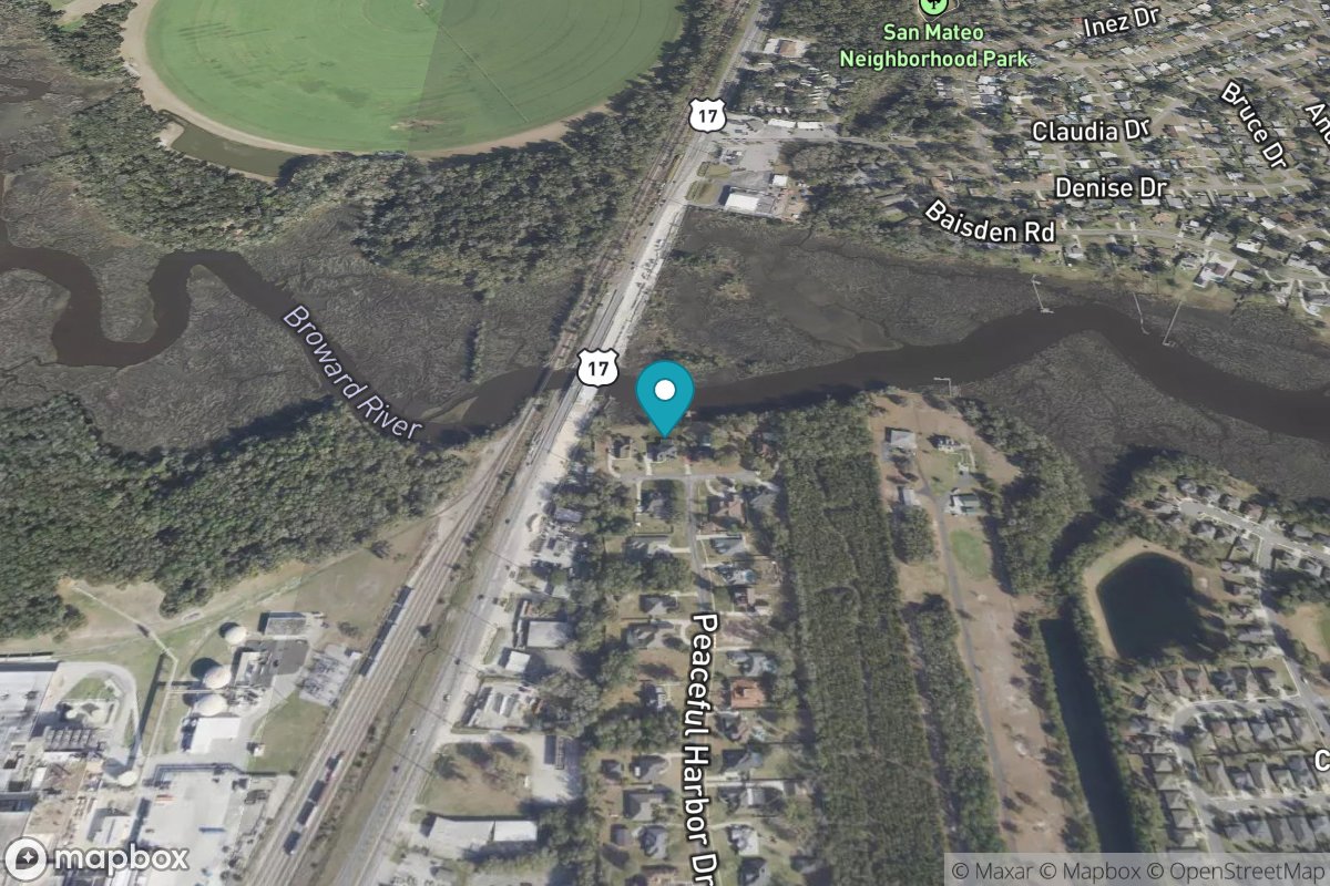 Cedar Heights, Broward River